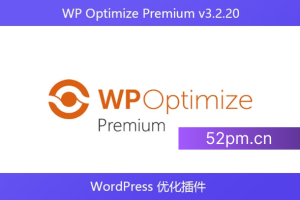 WP Optimize Premium v3.2.20 – WordPress 优化插件