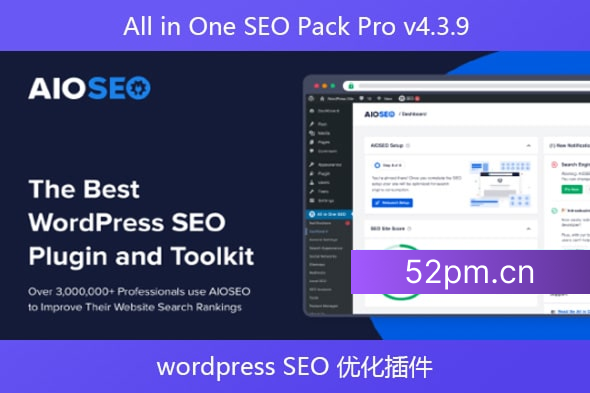 All in One SEO Pack Pro v4.3.9 – wordpress SEO 优化插件