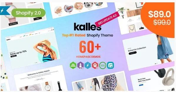 Kalles Clean 多功能响应式 Shopify 主题 RTL 支持