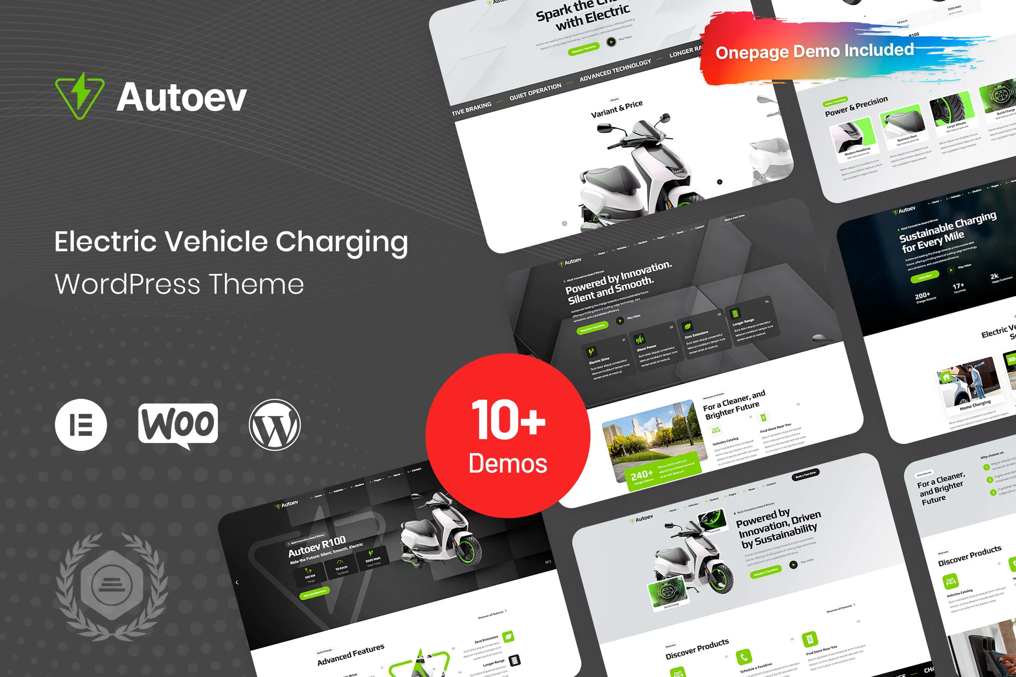 Autoev-电动汽车充电 WordPress 主题