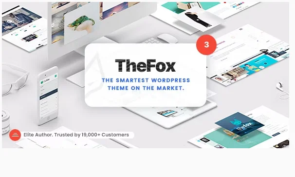Thefox v3.9.59 – 响应式多用途 WordPress 主题