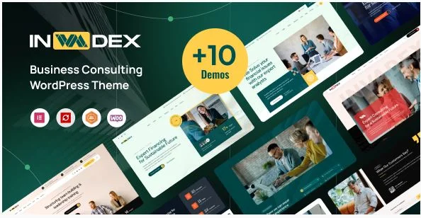 Invadex – 商业咨询 WordPress 主题