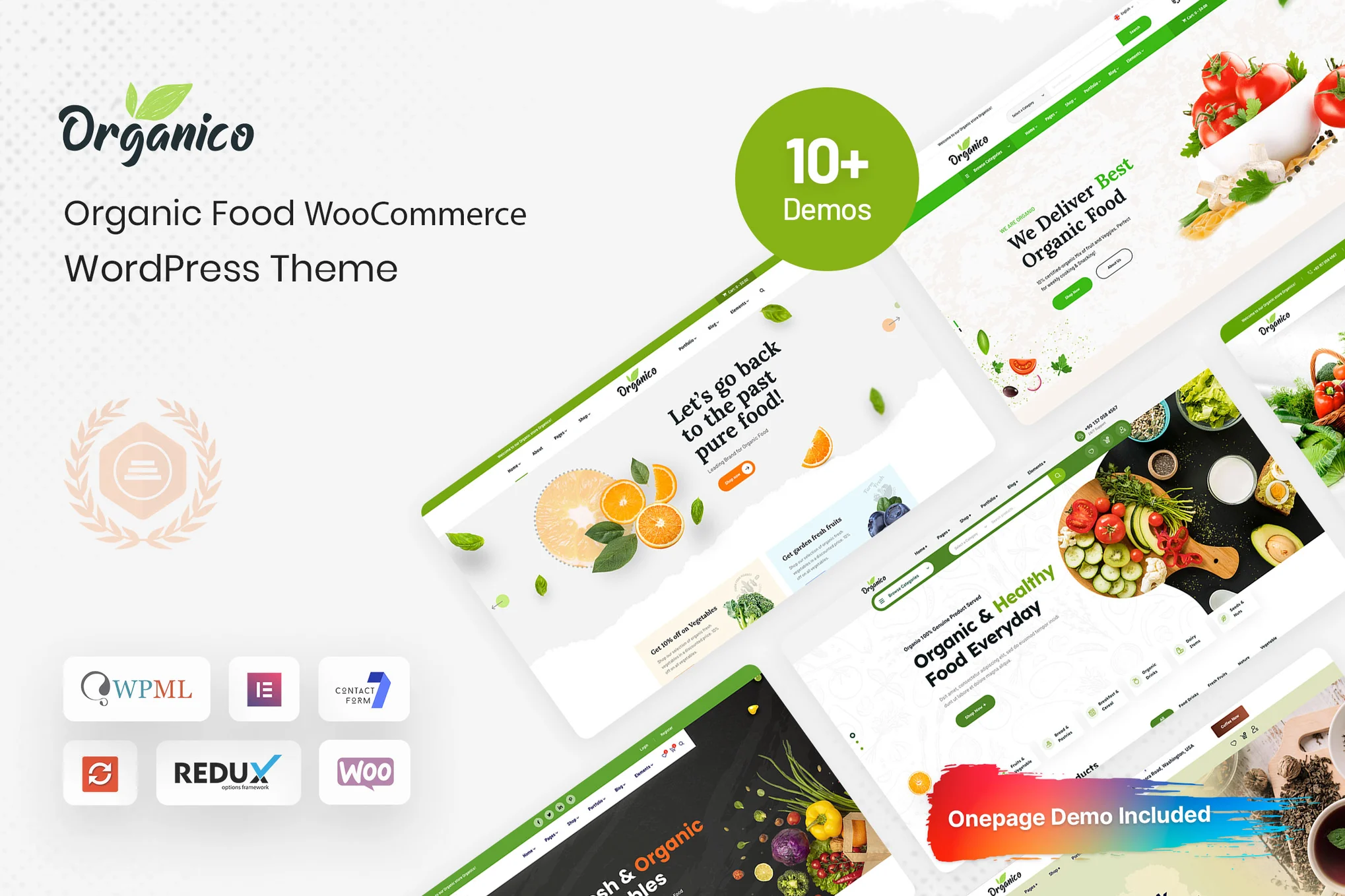 Organio – 有机食品商店 WordPress