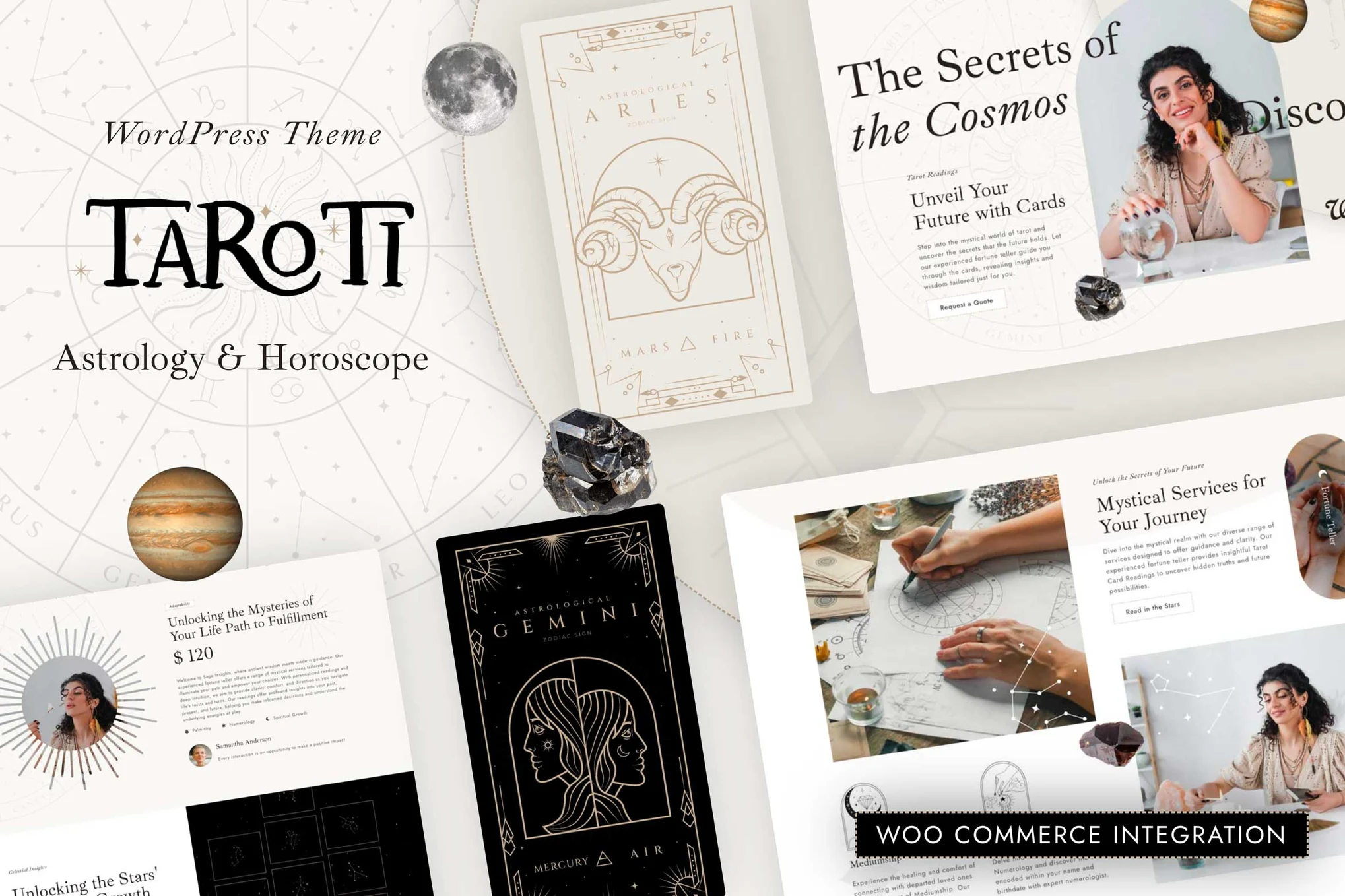 Taroti – 占星术和星座运势 WordPress 主题
